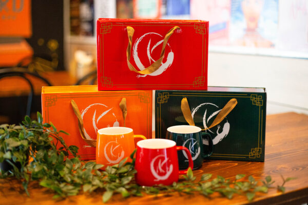 Kinky Lizard Electric Coffee Cup Warmer Gift Set